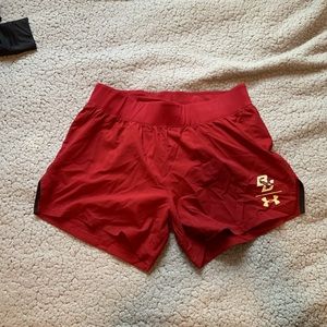 running shorts boston college (small and medium)